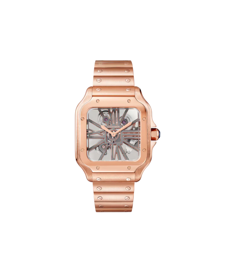 Santos de Cartier Skeleton Watch Ref. WHSA0016
