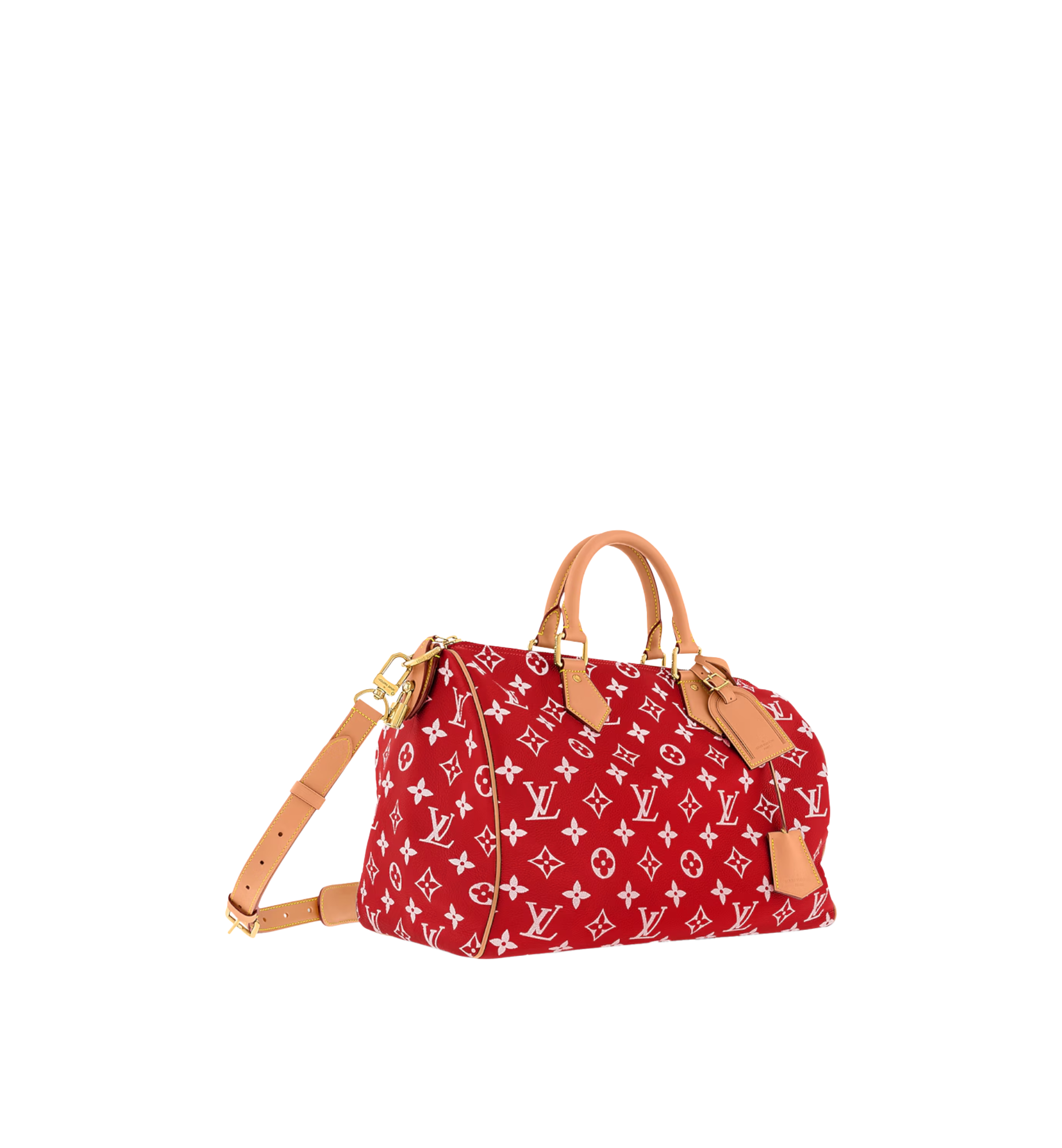 Louis Vuitton Speedy P9 Bandouliere 40 Rouge
