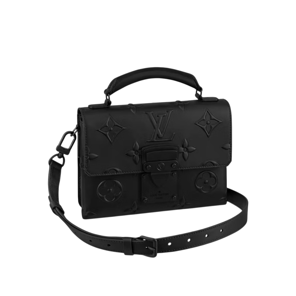 Louis Vuitton Monogram Seal Ambassadeur PM Black | Luxury Brief Bag
