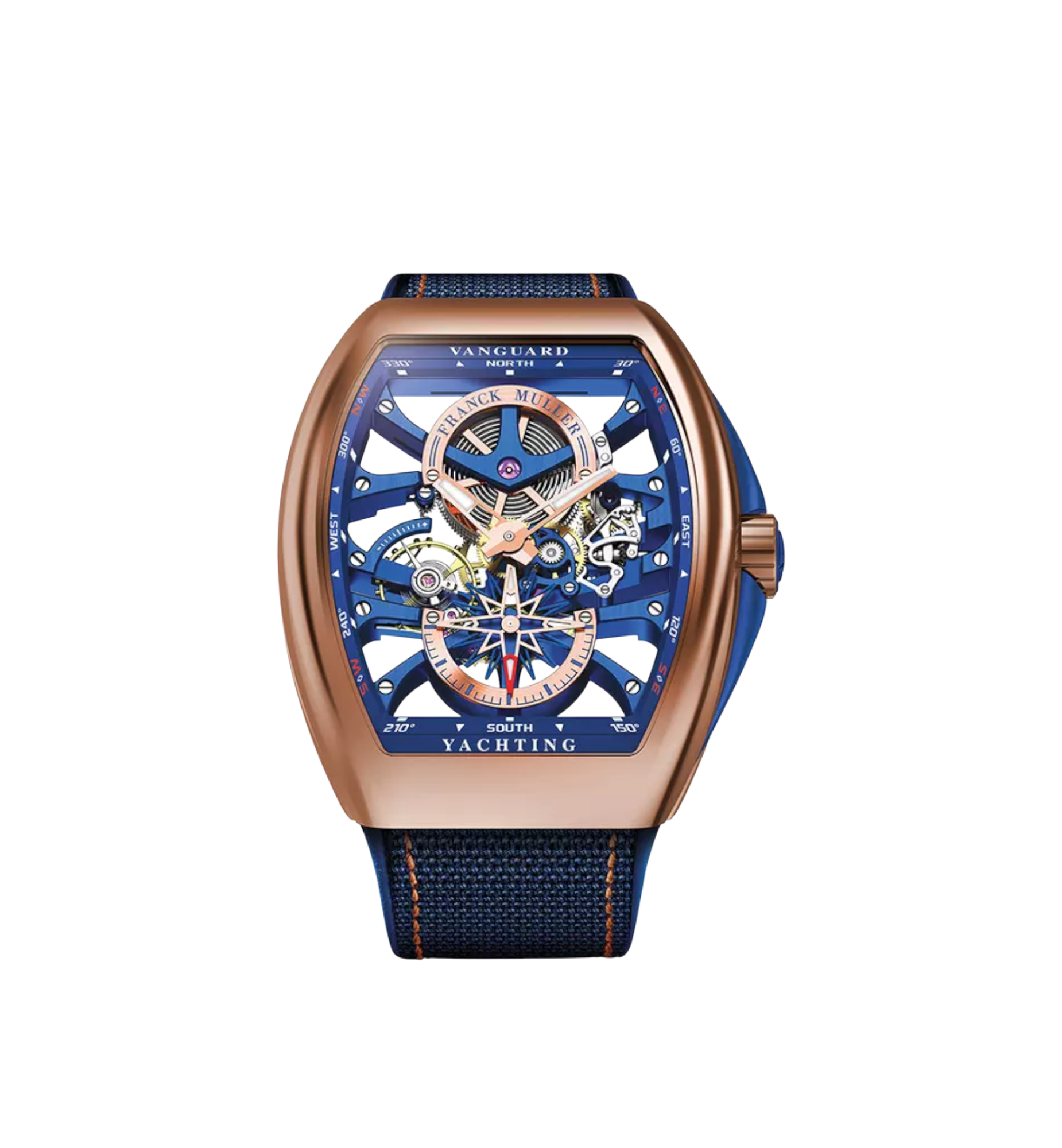 Franck Muller Vanguard S6 Yachting V45 S6 SQT 5N BL N179