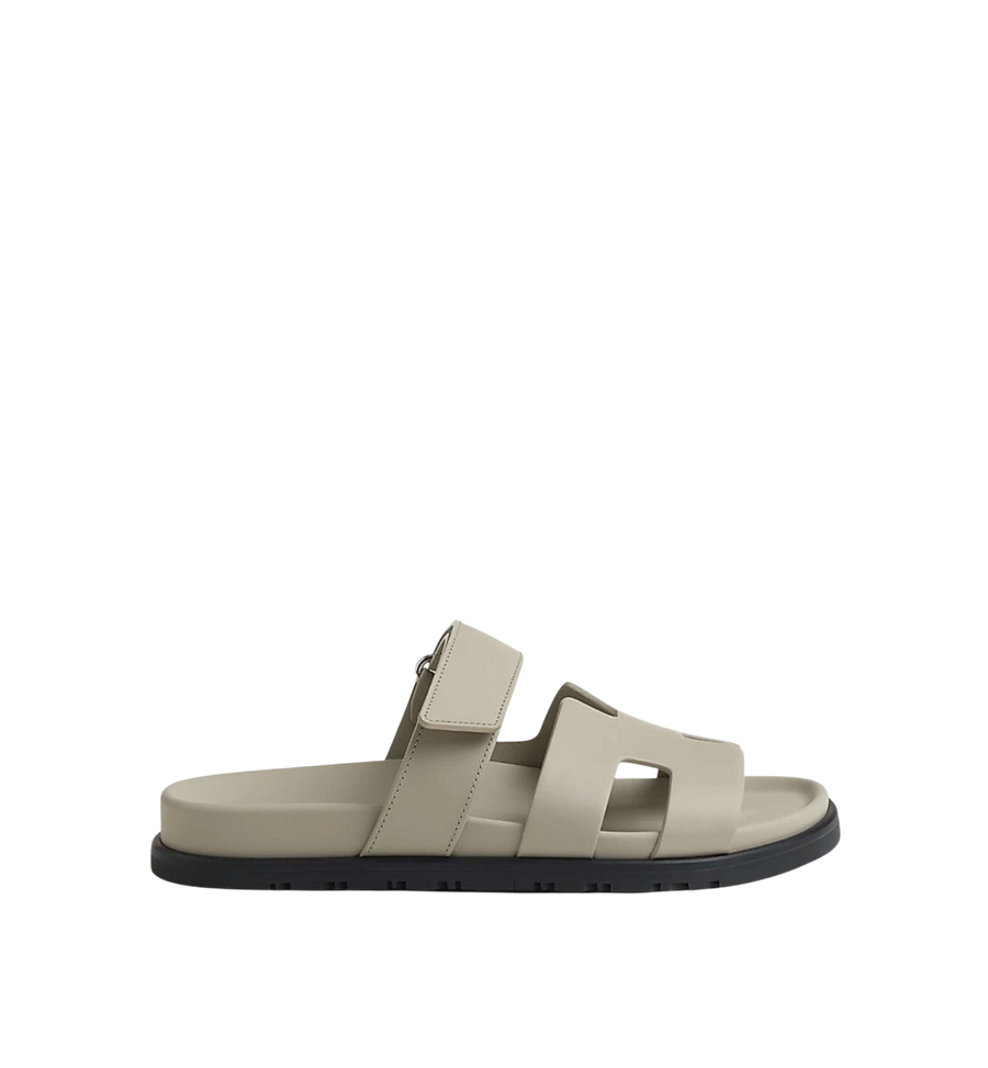 Hermès Chypre Sandal Calfskin Beige Esquisse