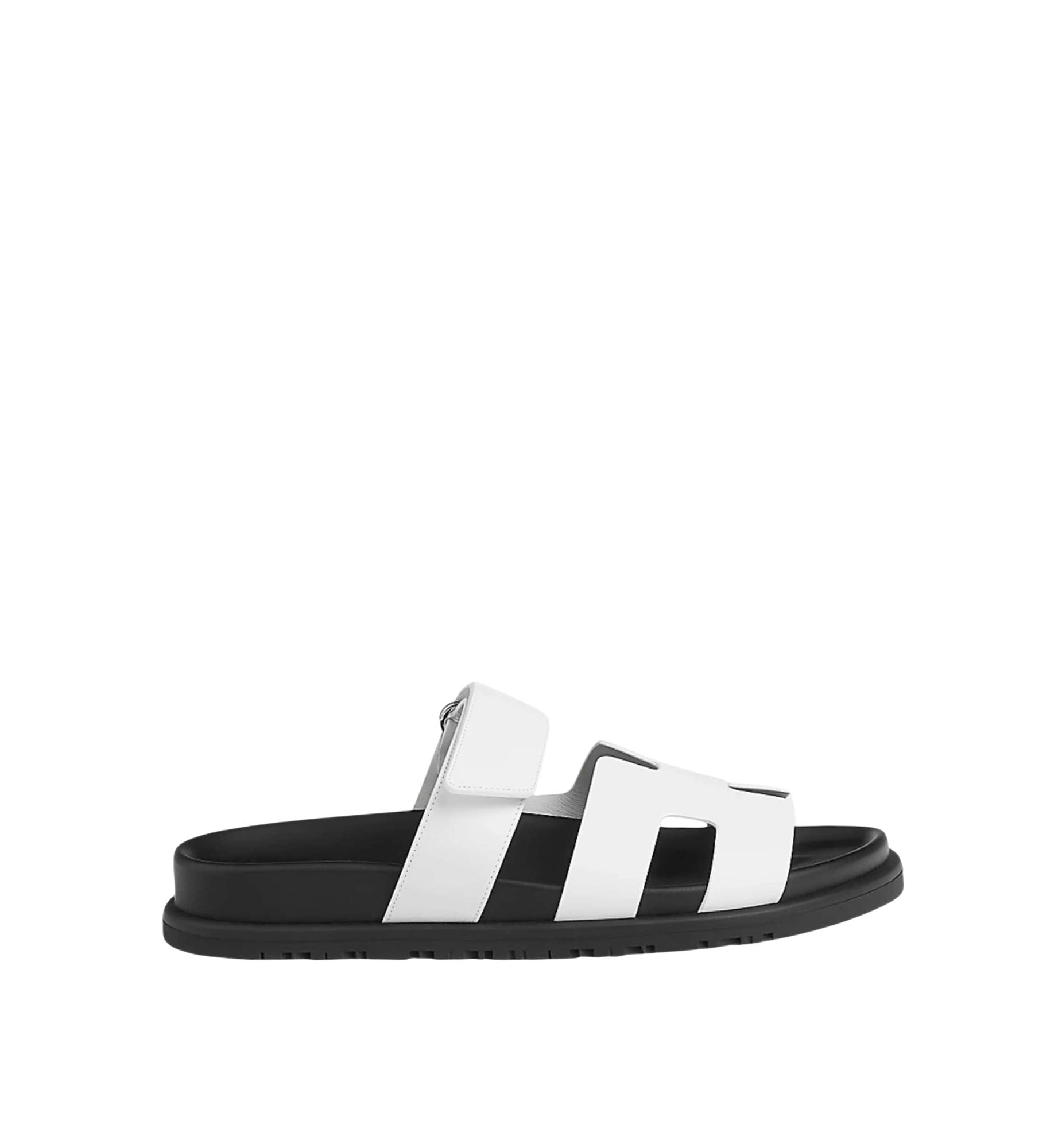 Hermès Chypre Sandal Calfskin Women - White