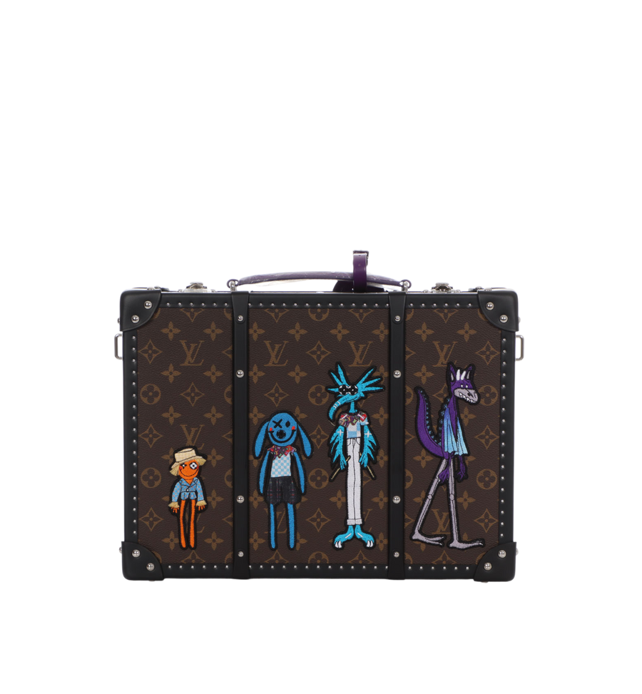 Louis Vuitton Brief trunk Zooom with friends