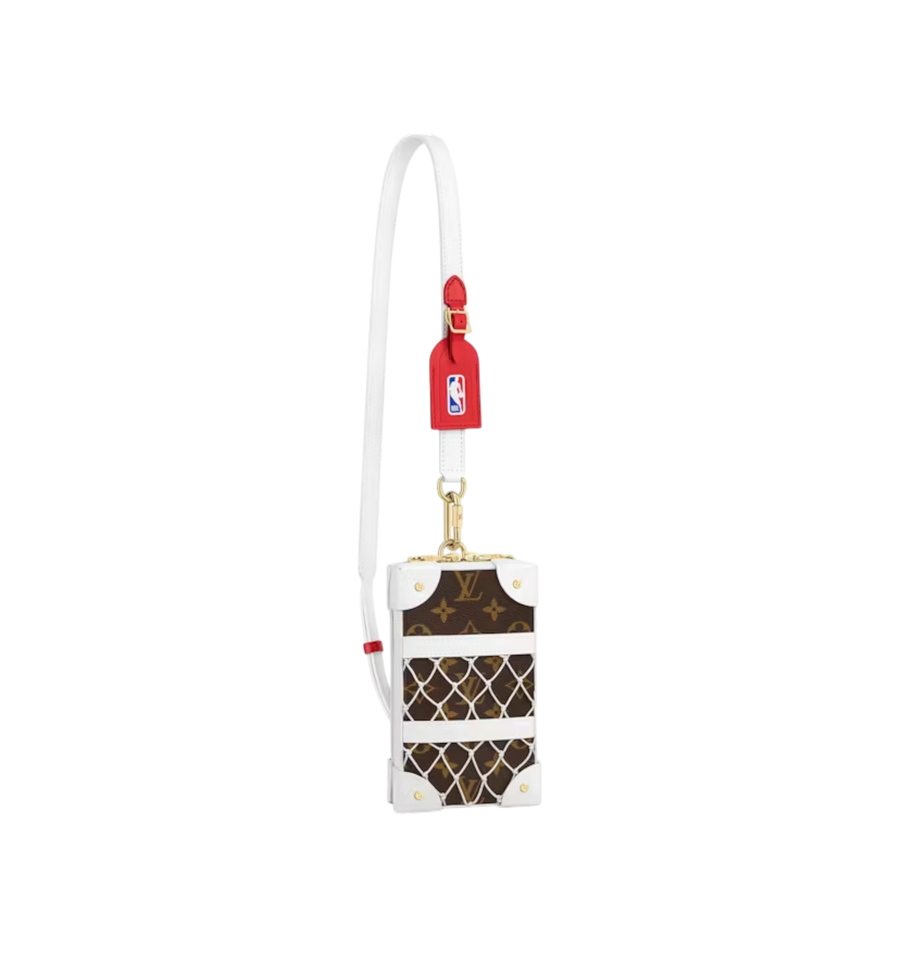 Louis Vuitton Ebene Monogram Coated Canvas Nba Soft Trunk