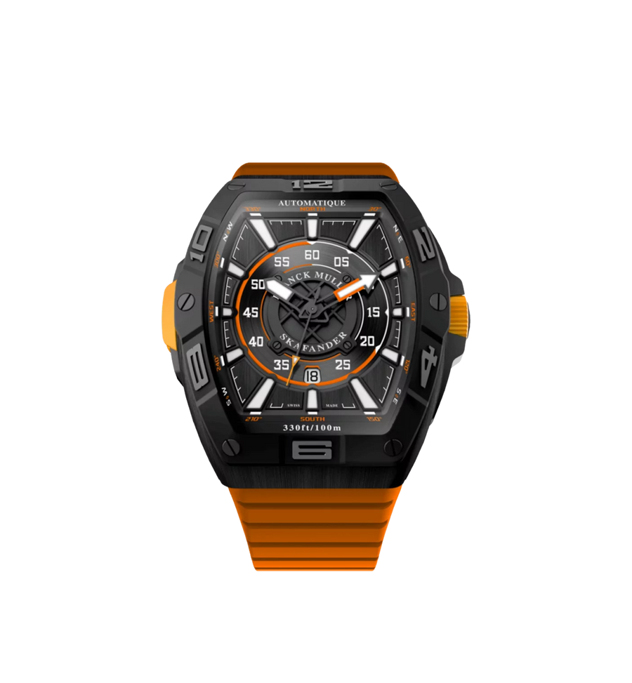 Franck Muller Skafander 43mm Titanium Orange SKT 43 SC DT TTNRBR TTNR OR N29