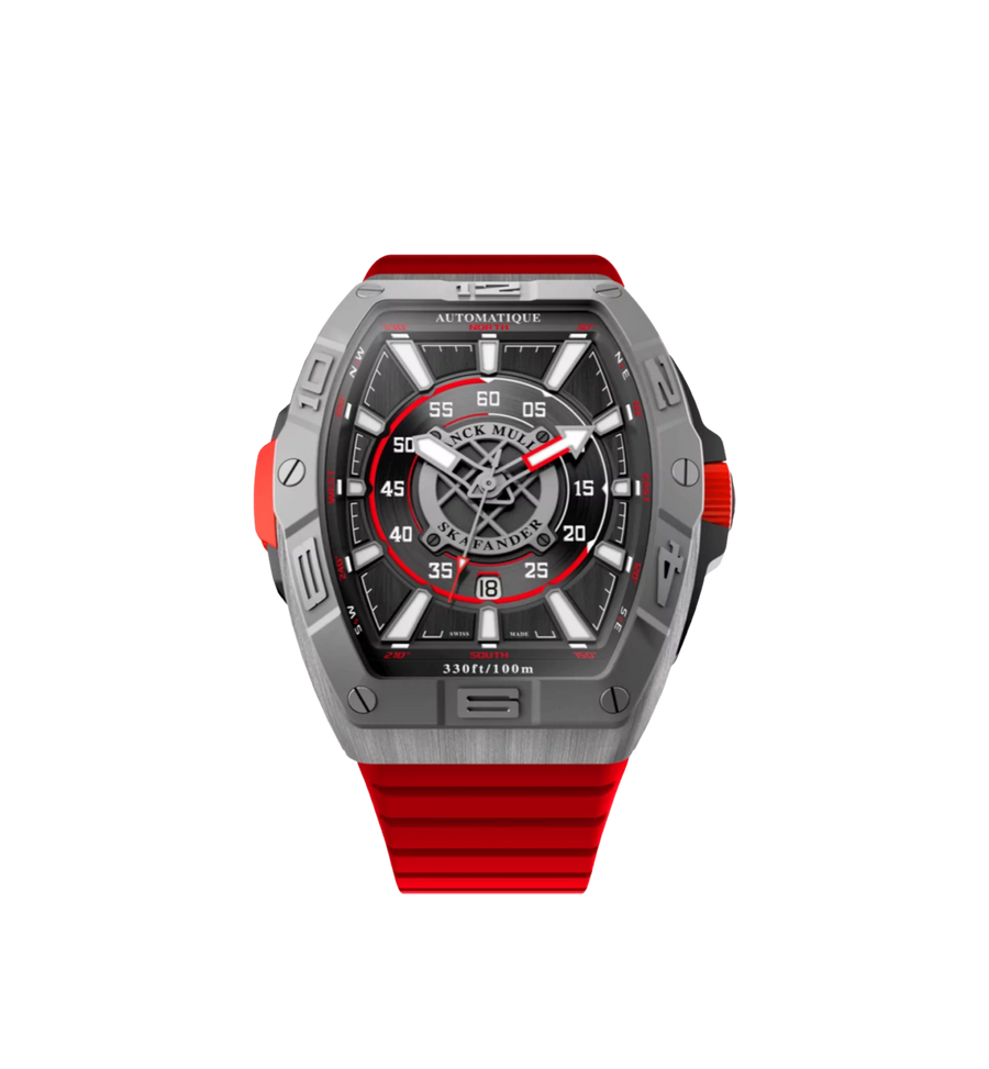 Franck Muller Skafander 43mm Titanium Red SKT 43 SC DT TTBR TT ER N032