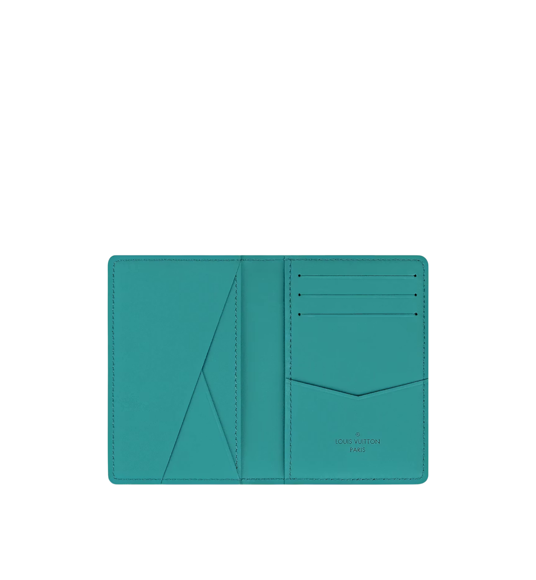 Louis Vuitton Pocket Organizer Teal Blue