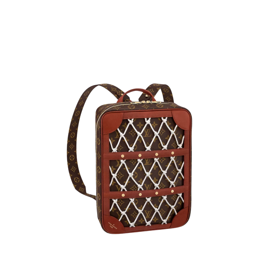 LOUIS VUITTON x NBA SHOES BOX BACKPACK MONOGRAM CANVAS