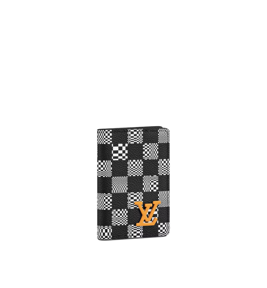 LOUIS VUITTON DAMIER DISTORTED POCKET ORGANIZER CHECKERED CANVAS