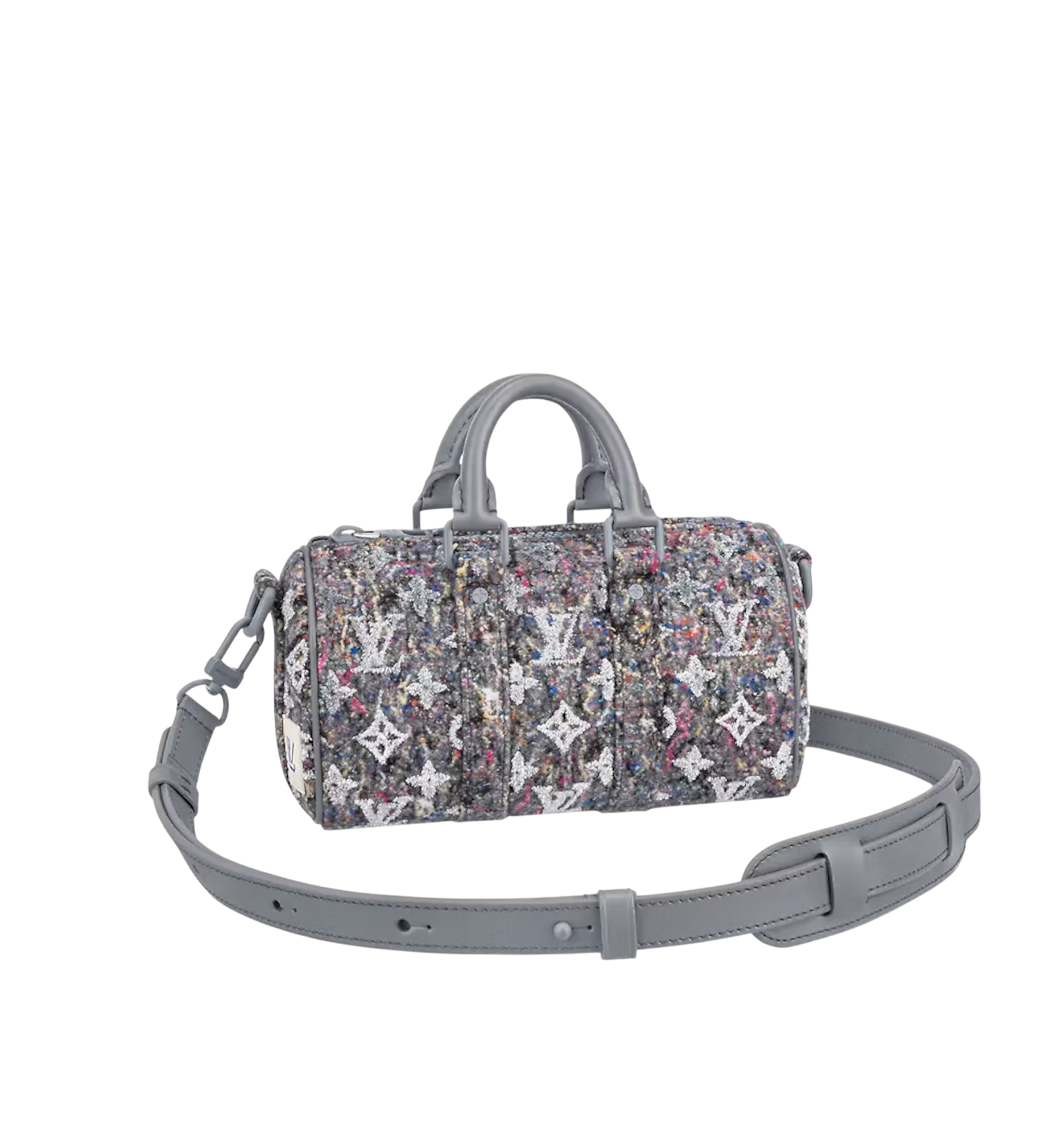 LOUIS VUITTON WOOL KEEPALL XS MULTICOLOR LIMITED EDITION