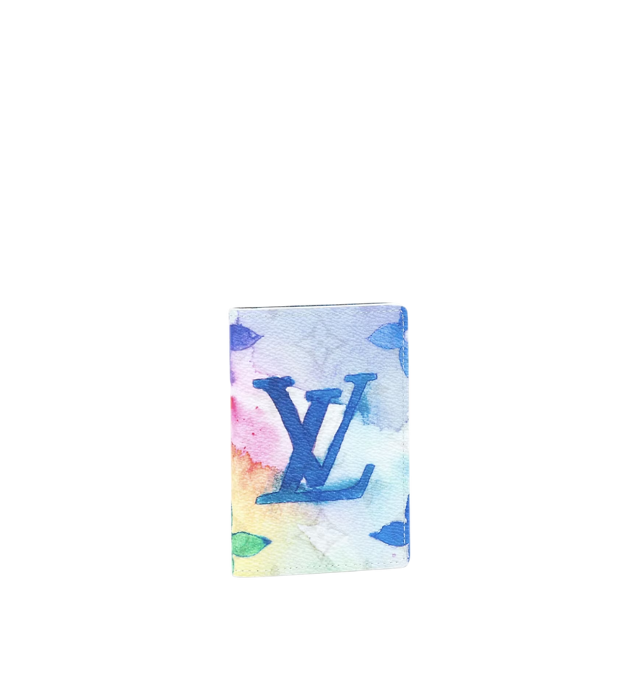 Louis Vuitton Pocket Organizer Monogram Watercolor Multicolor