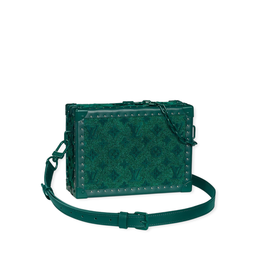 LOUIS VUITTON MONOGRAM TUFFETAGE TRUNK GREEN 2020