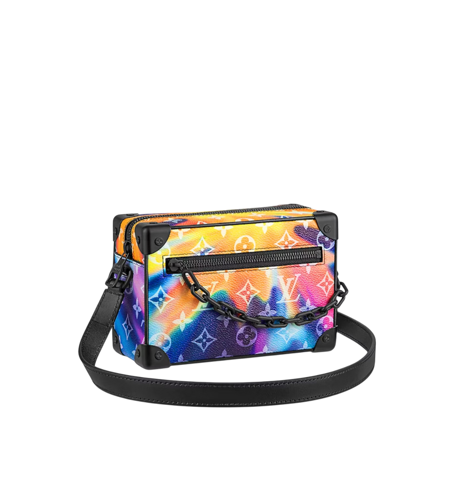 LOUIS VUITTON MINI SOFT TRUNK EVERYDAY SUNSET MONOGRAM COLORFUL/BLACK