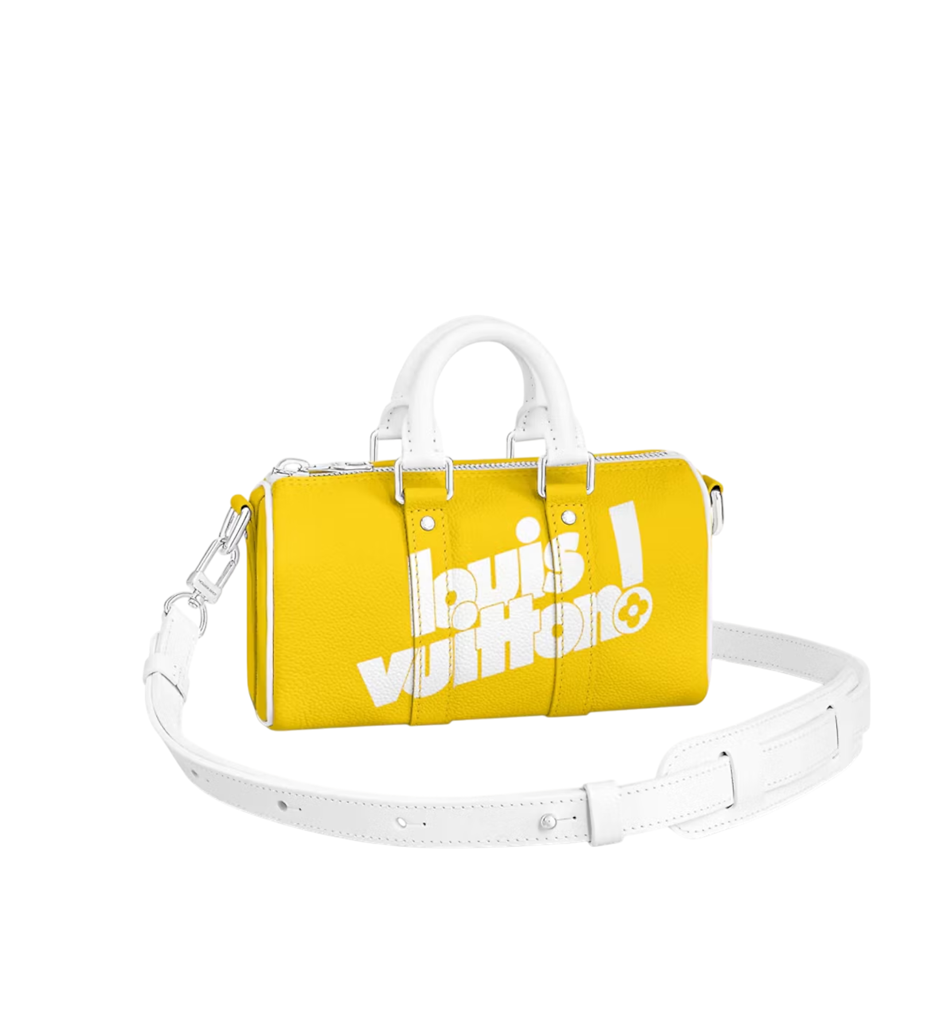 LOUIS VUITTON VIRGIL ABLOH EVERYDAY MINI KEEPALL YELLOW