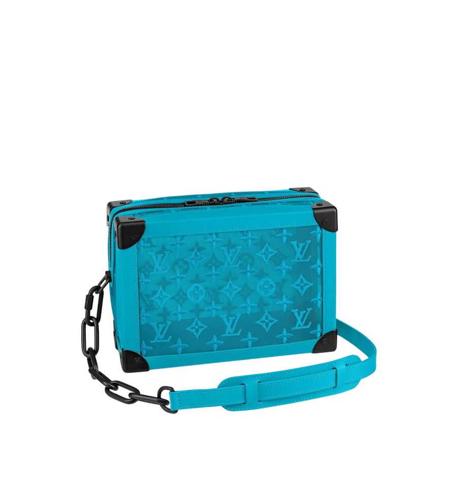 LOUIS VUITTON SOFT TRUNK BLUE MESH