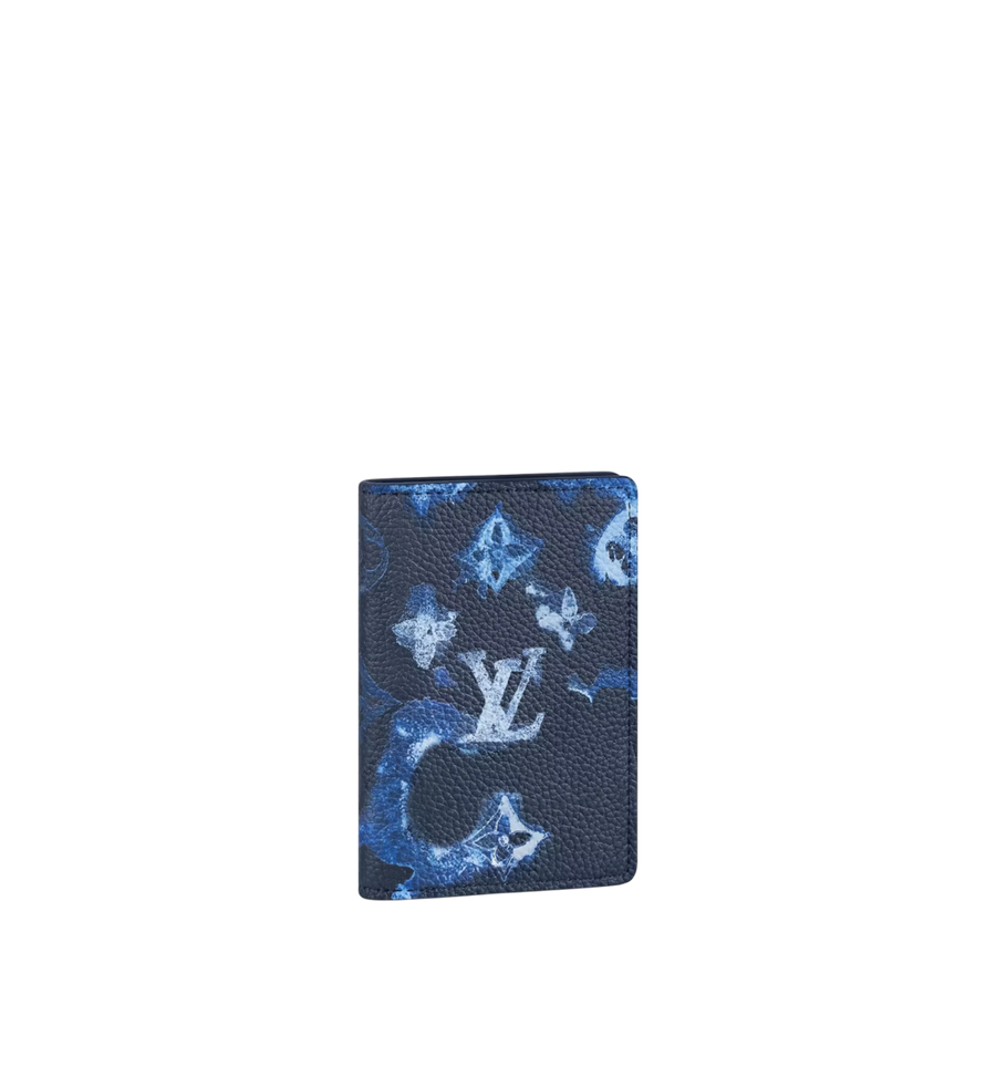 Louis Vuitton Blue Watercolor Monogram Pocket Organizer