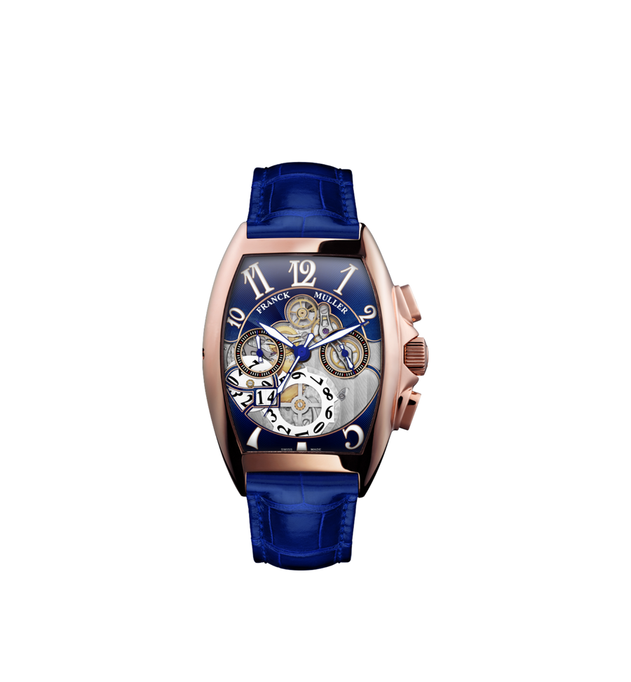 Franck Muller Cintrée Curvex Grand Date Ref. 8083 CC GD FO N20