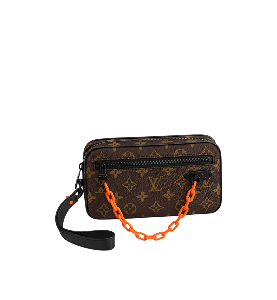 Louis Vuitton Pochette Volga MNG neon orange
