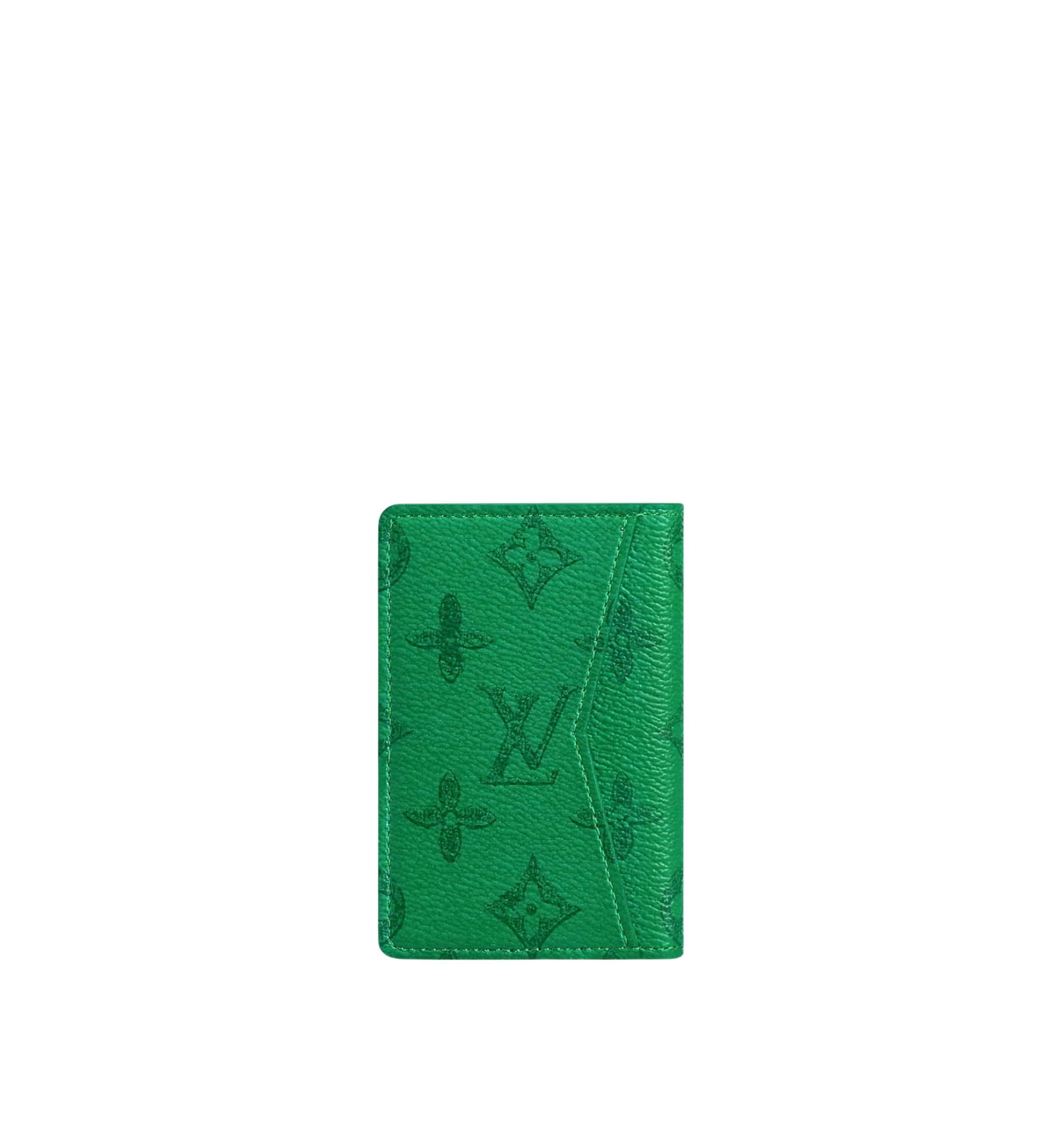 LOUIS VUITTON VINTAGE MONOGRAM EVERYDAY POCKET ORGANIZER GREEN