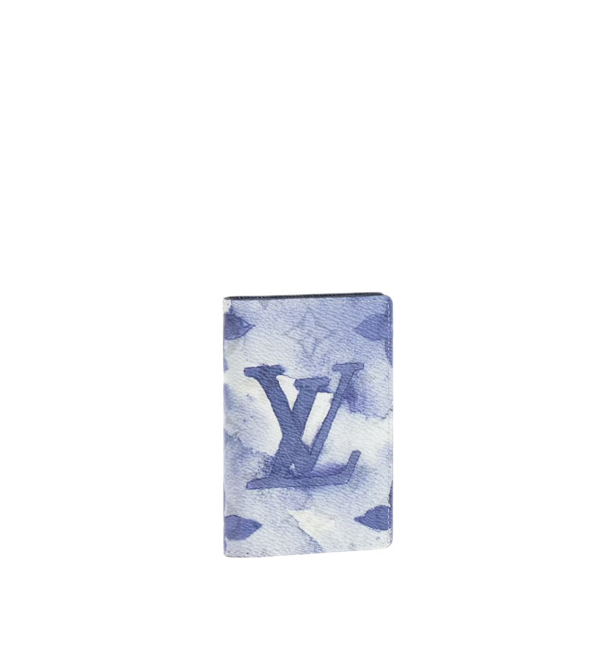 Louis Vuitton Monogram Watercolor Pocket Organizer Blue