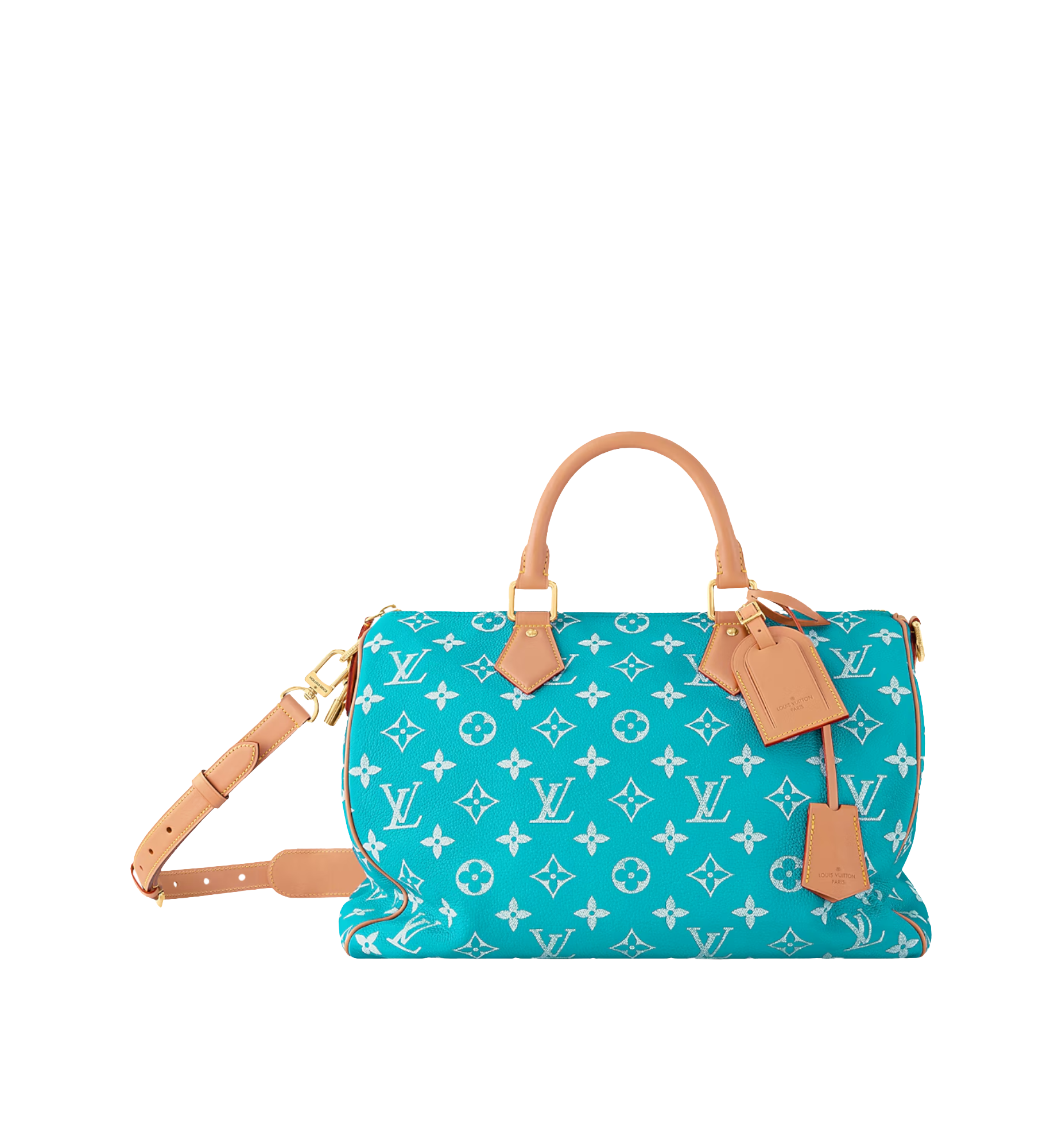 Louis Vuitton Speedy P9 Bandoulière 40 Turquoise