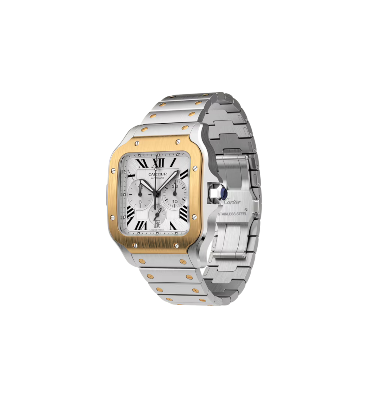 Santos de Cartier Chronograph watch Ref. W2SA0008