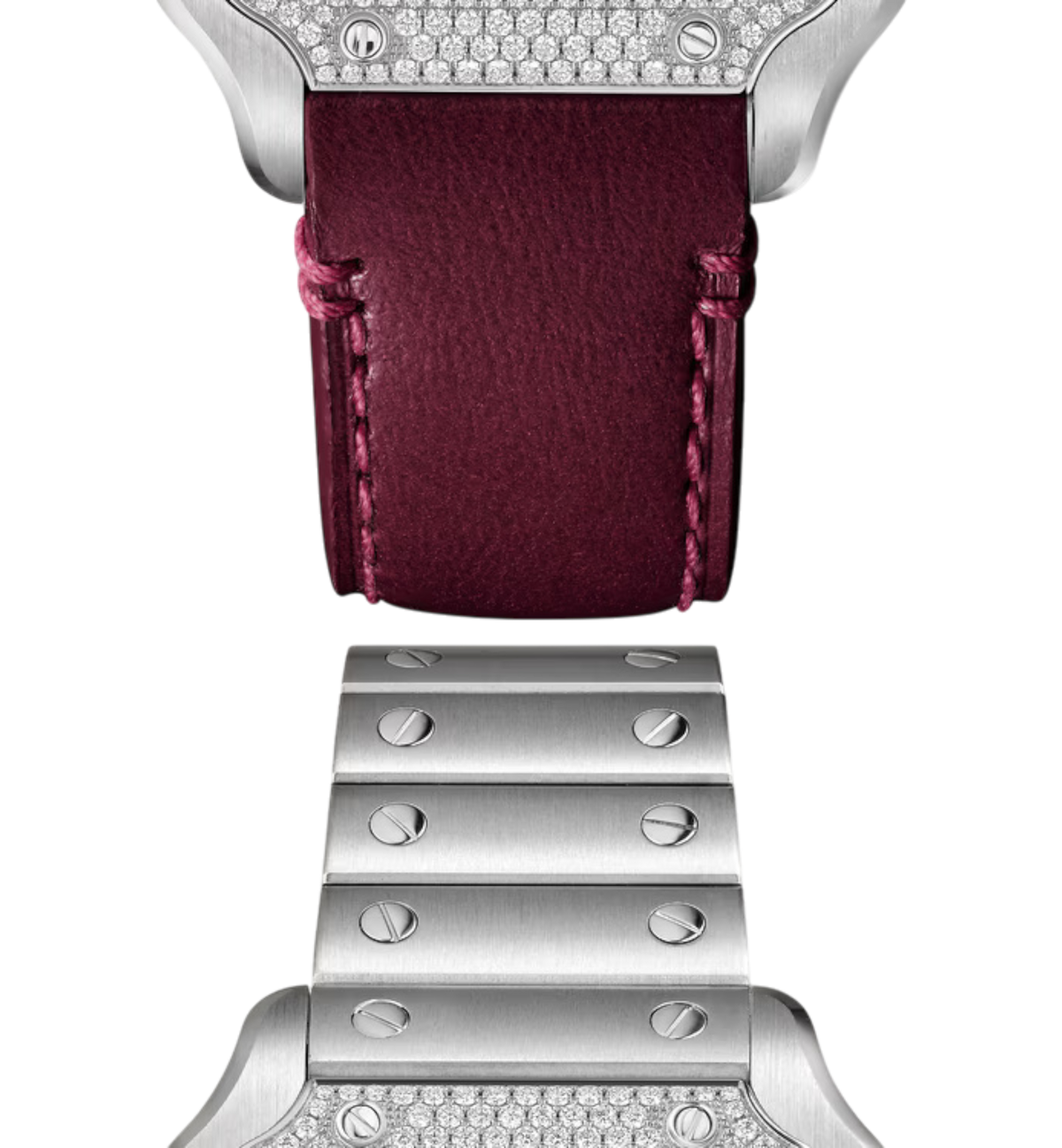 Santos de Cartier watch Ref. W4SA0005