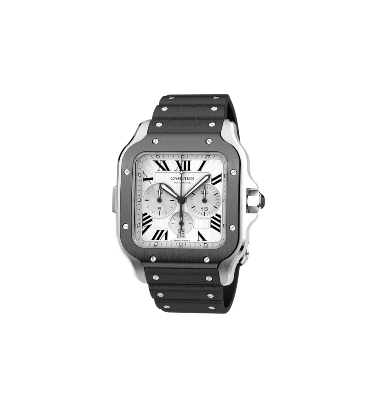 Santos de Cartier Chronograph watch Ref. WSSA0017