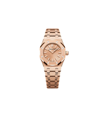 Audemars Piguet Royal Oak 37Mm Frosted 18Kt Rose Gold Ladies Watch