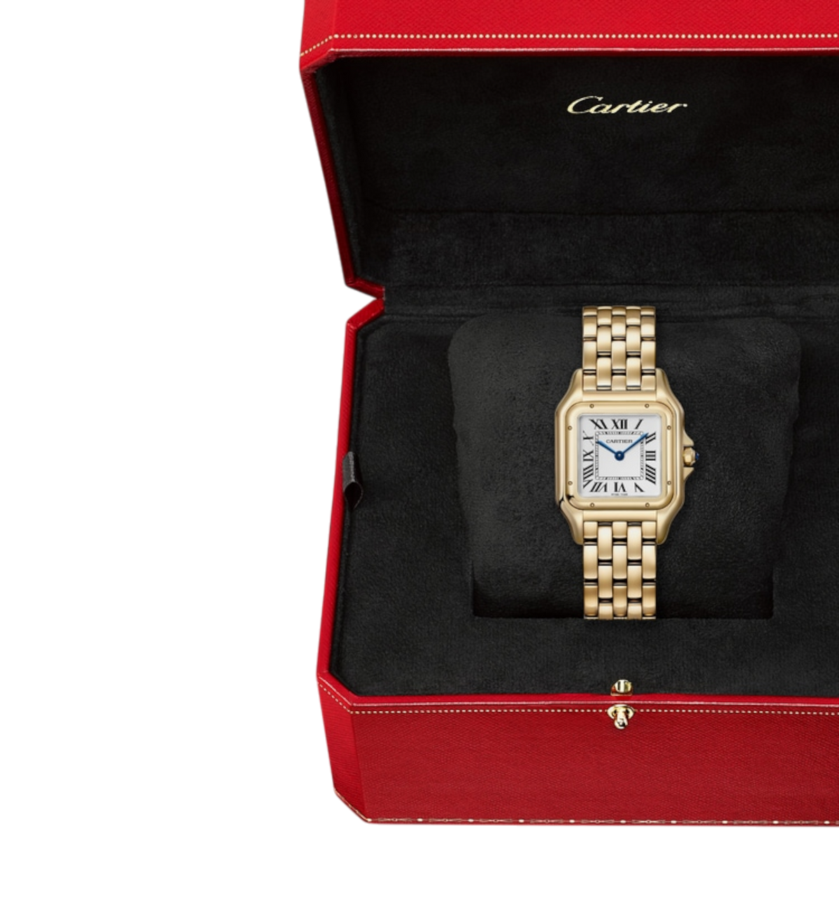 Panthère de Cartier watch,  medium model, Ref. WGPN0058