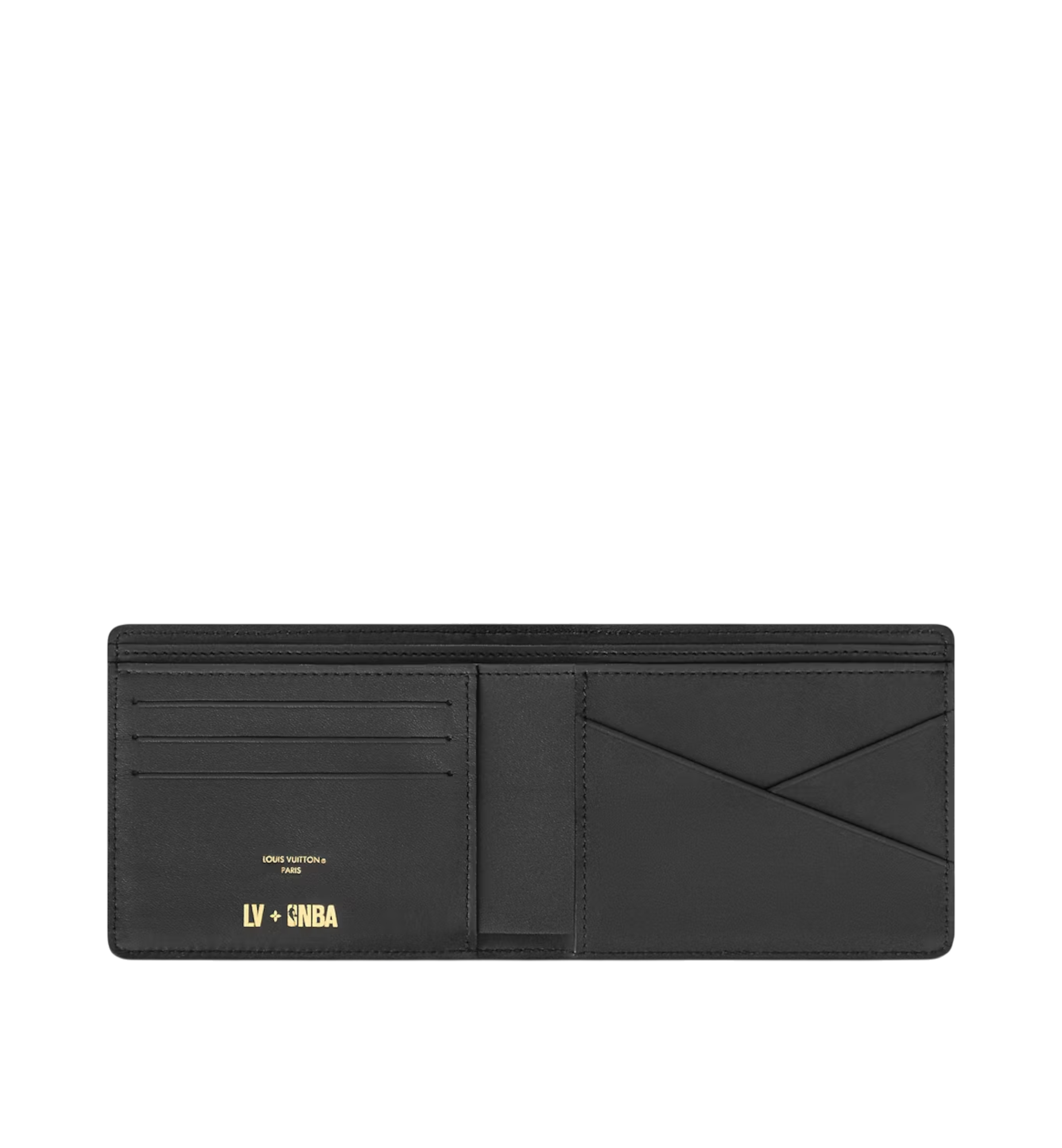 LOUIS VUITTON x NBA HERO JACKET LEATHER MULTIPLE WALLET MONOGRAM BLACK