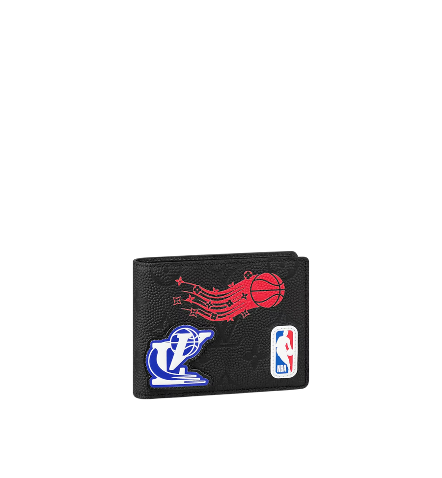 Louis Vuitton x NBA Hero Jacket Leather Multiple Wallet Monogram Black