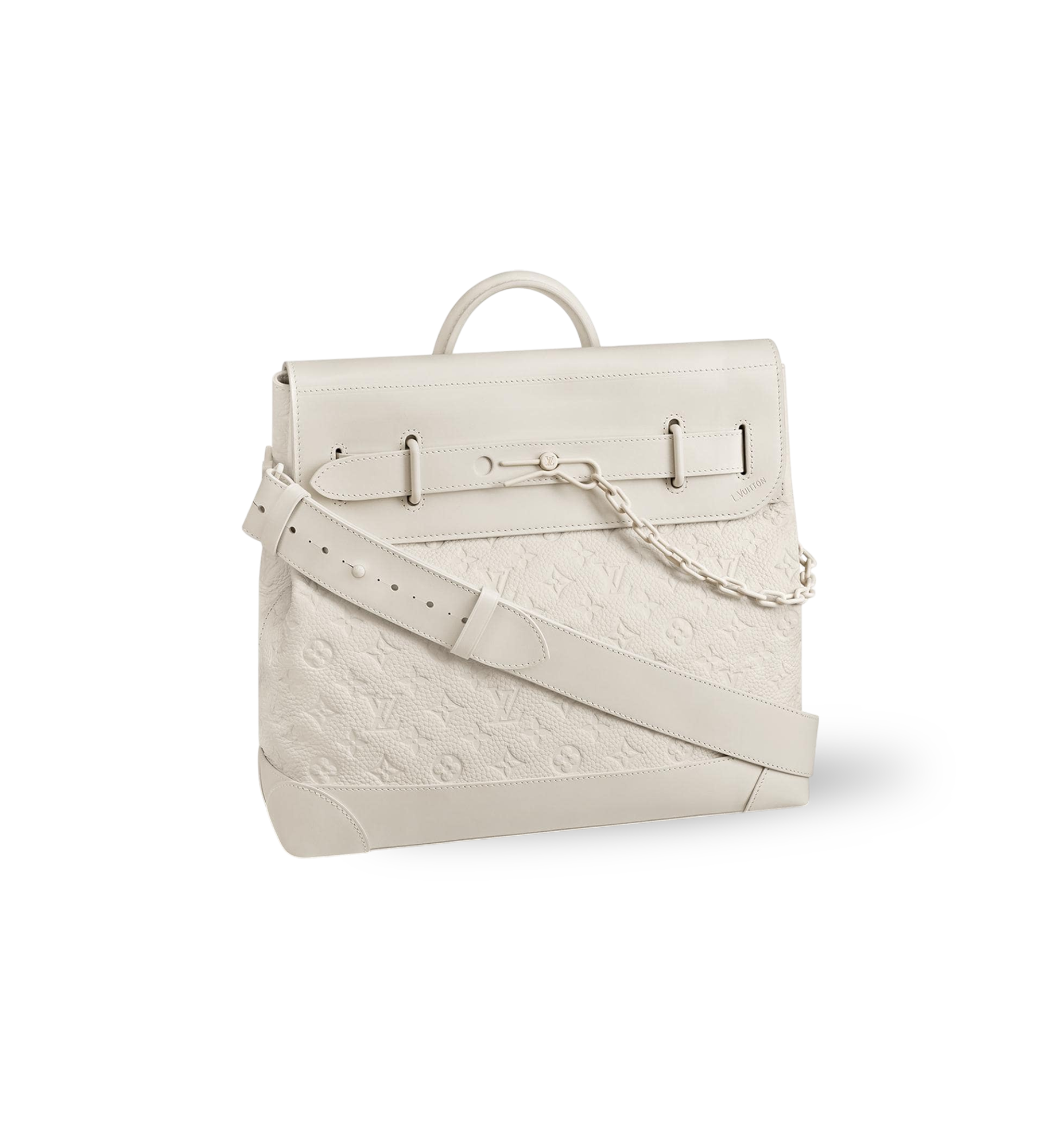 LV EMPREINTE STEAMER BACKPACK PM WHITE