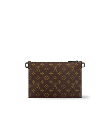 Louis Vuitton | Trio taurillon Messenger Black Multicolor