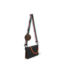 Louis Vuitton | Trio taurillon Messenger Black Multicolor