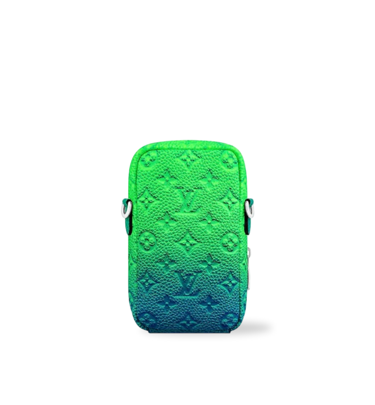 Louis Vuitton | Double Phone pouch MNG Illusion blue green