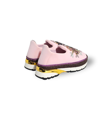 DG NEOPRENE SLIP ON SNEAKER EMBELLISHED LIGHT PINK WOMEN 38