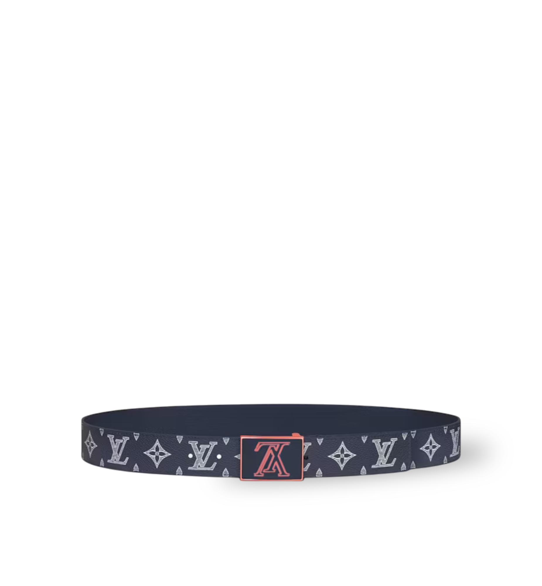 LV BELT MONOGRAM UPSIDE DOWN NAVY BLUE 40