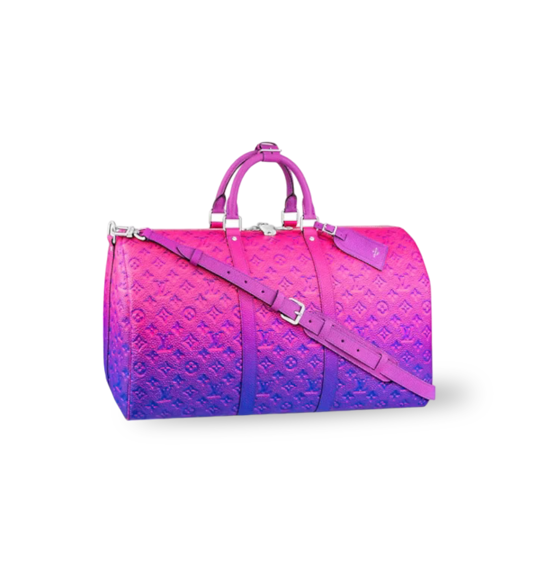 LOUIS VUITTON KEEPALL 50 PINKPURPLE