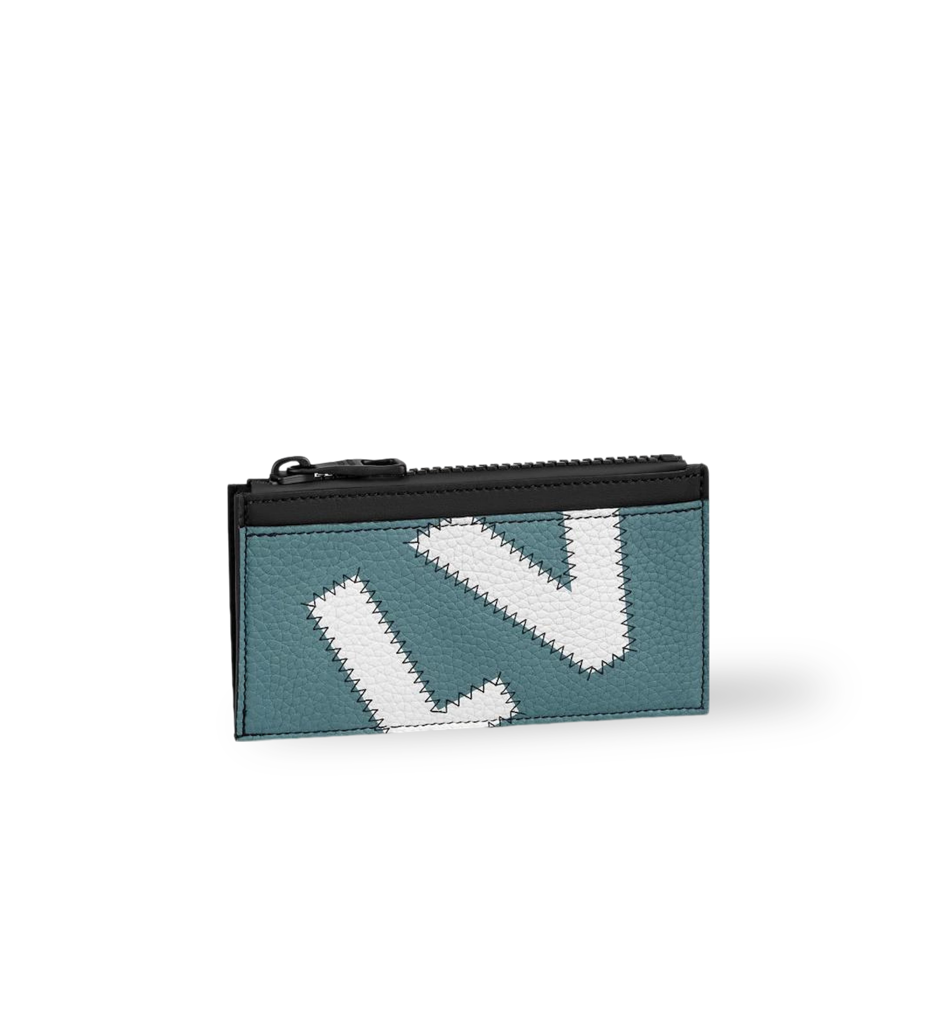 Louis Vuitton Wallet Coin Holder Taurillon Limf. White Yellow Grey Black
