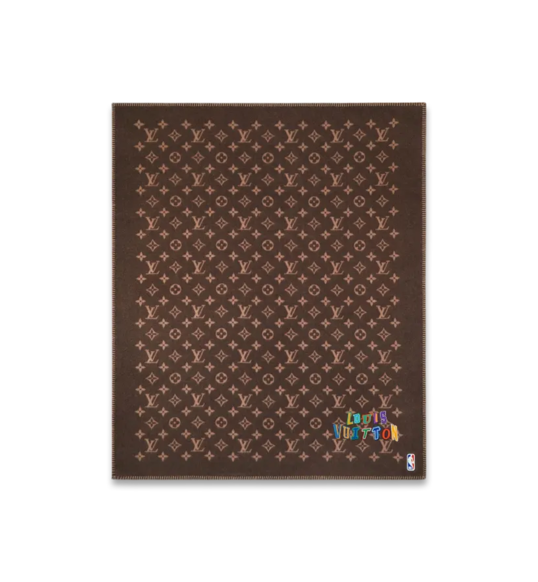 Louis Vuitton x NBA Letters Blanket
