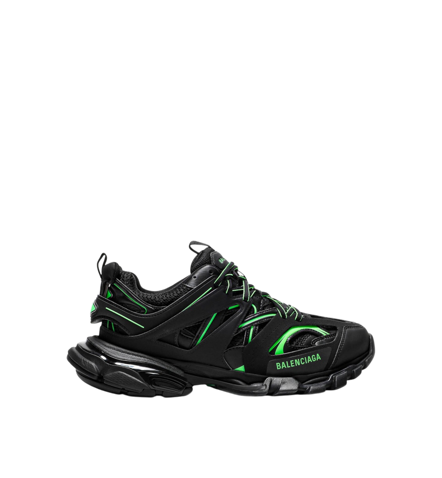 Balenciaga Track Caged Sneaker Black | Green Men