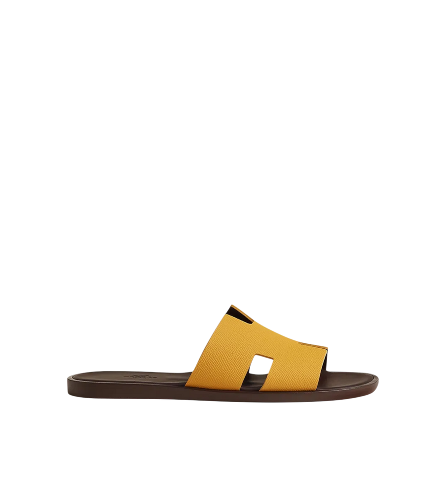 Hermès Izmir Sandal Epsom Jaune Ambre