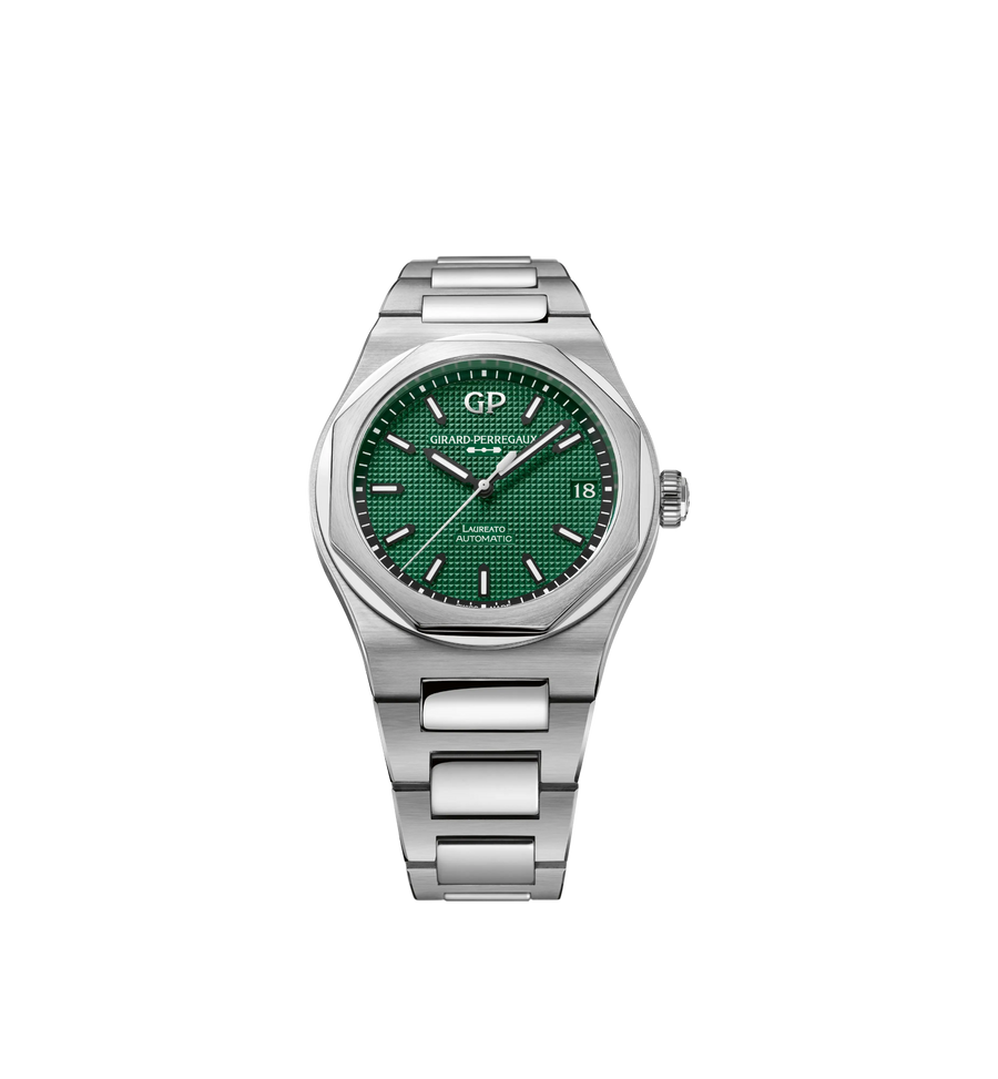 Girard Perregaux Laureato 42 Ref. 81010-11-3153-1CM | Green Dial