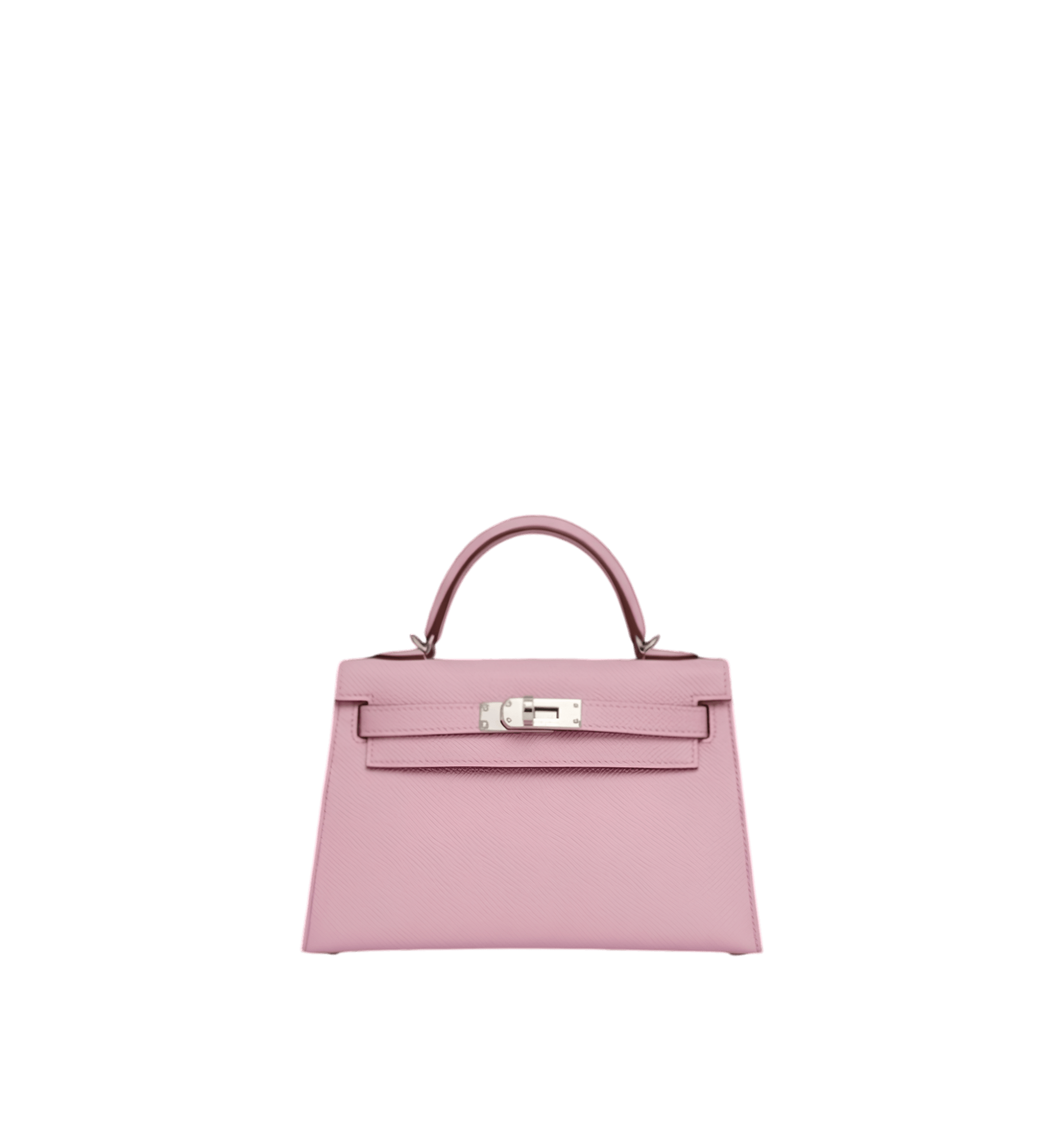 Hermès Kelly Mini II Epsom Mauve Sylvestre PHW