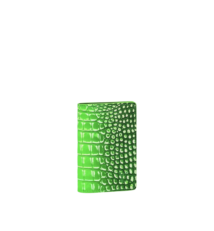 Louis Vuitton Crocodilean Matte Pocket Organizer Gradient Fluo Green