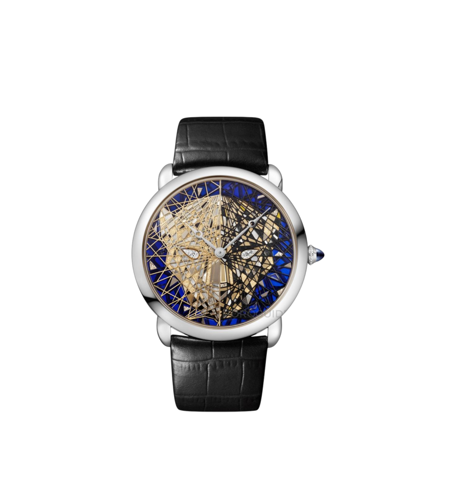 Cartier d'Art Ronde Louis Cartier Sparkling Panthère Ref. HPI01447