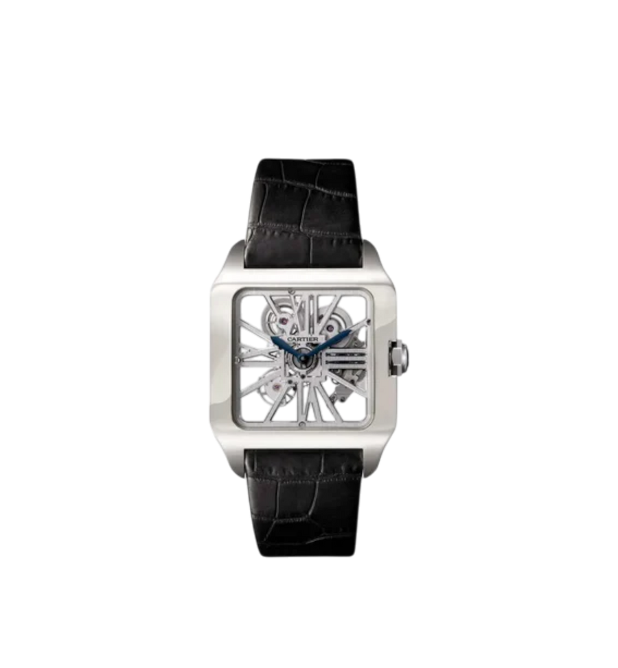 Santos-Dumont de Cartier Skeleton Watch Ref. W2020033