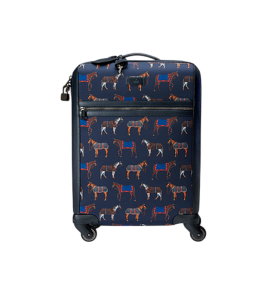Gucci Horse Print Suitcase Cabin Luggage