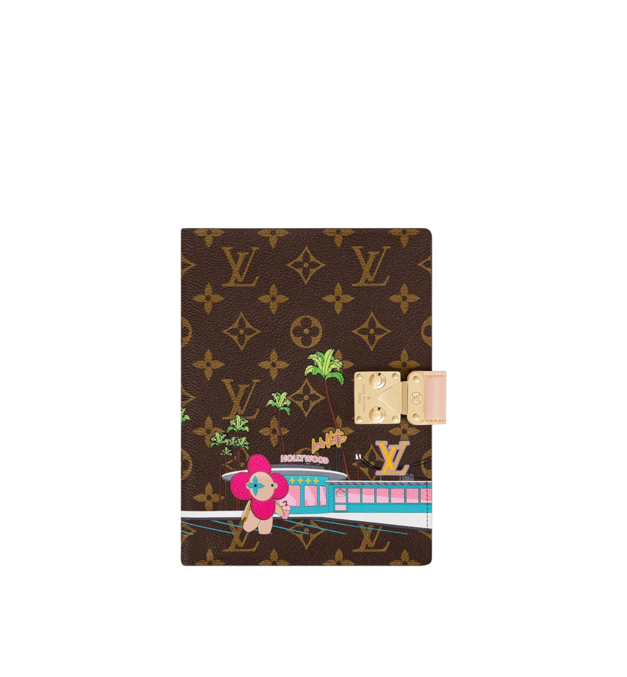 Louis Vuitton Paul Notebook Cover Limited Edition Vivienne Xmas Monogram Canvas